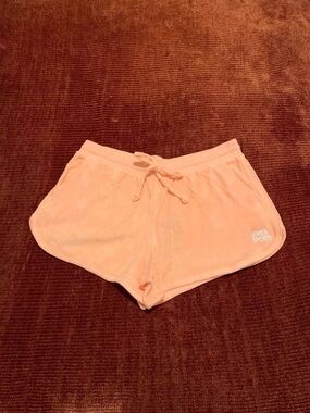 Light Orange/Apricot Terry Shorts